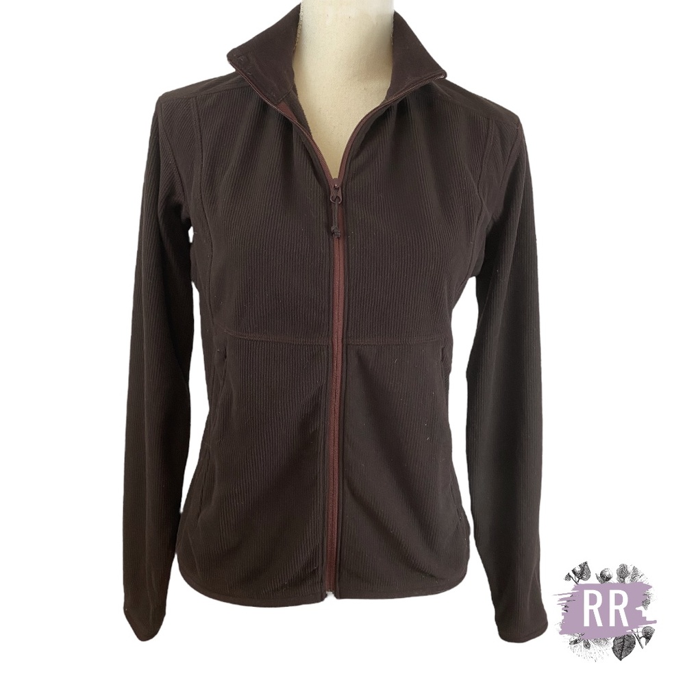 ARC’TERYX Maroon Polartec Fleece Zip Up Jacket